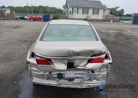 2016 Honda Accord Lx z USA, uszkodzony, nr VIN 1HGCR2F34GA123080